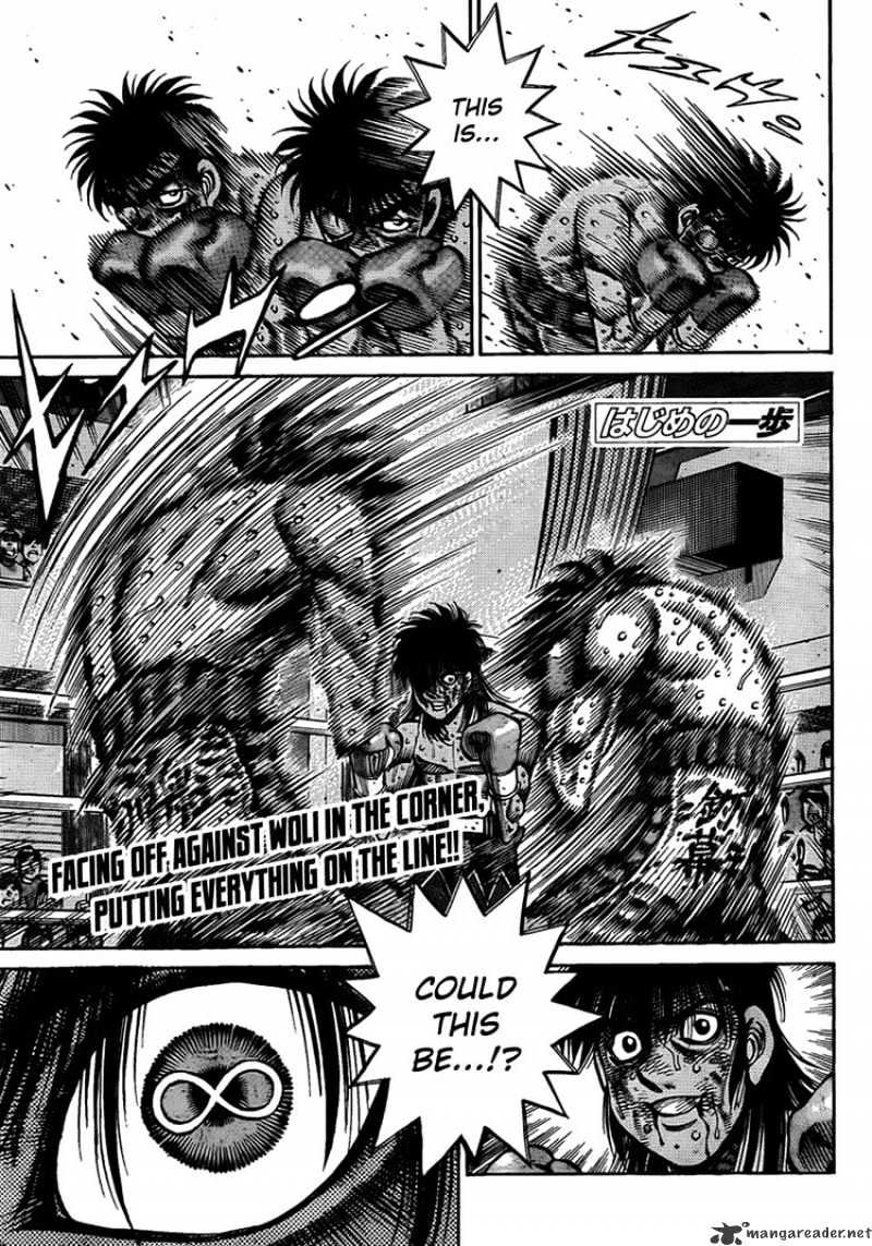 Hajime No Ippo - Chapter 893 : Trap Vs Infinity