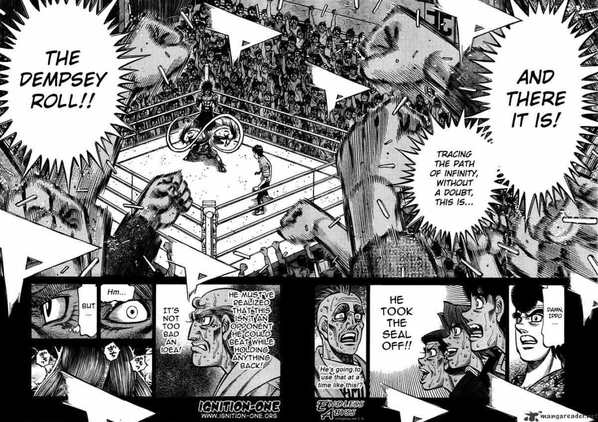 Hajime No Ippo - Chapter 893 : Trap Vs Infinity