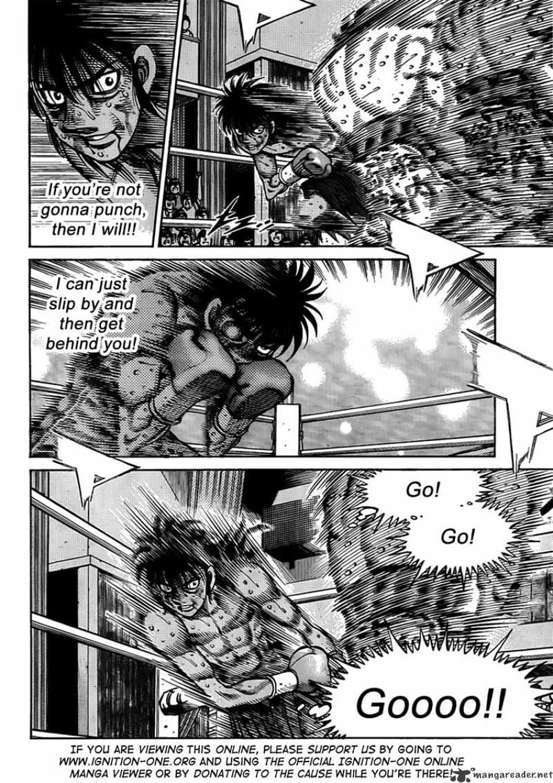 Hajime No Ippo - Chapter 893 : Trap Vs Infinity