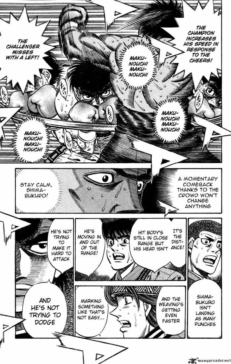 Hajime No Ippo - Chapter 432 : Endless Road Under The Sea