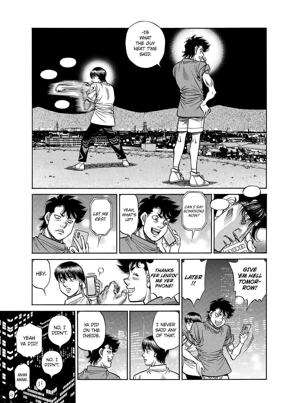 Hajime No Ippo - Chapter 1448: Encouragement On The Eve Of