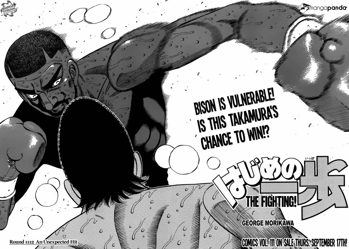 Hajime No Ippo - Chapter 1112 : An Unespected Hit