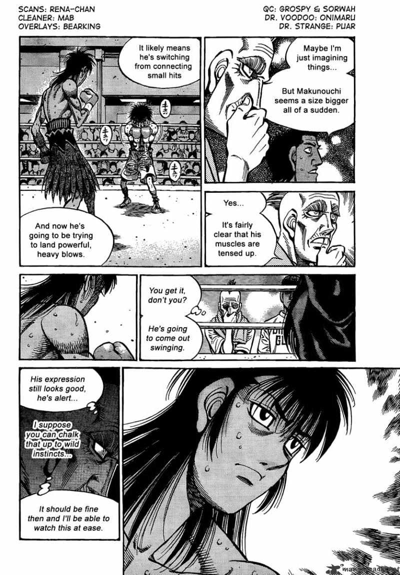 Hajime No Ippo - Chapter 888 : Desperate Resolution