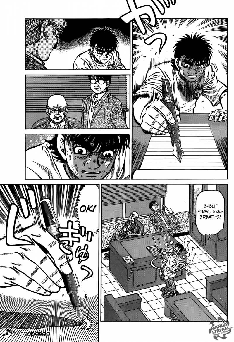 Hajime No Ippo - Chapter 1154 : The Line Of The Paper