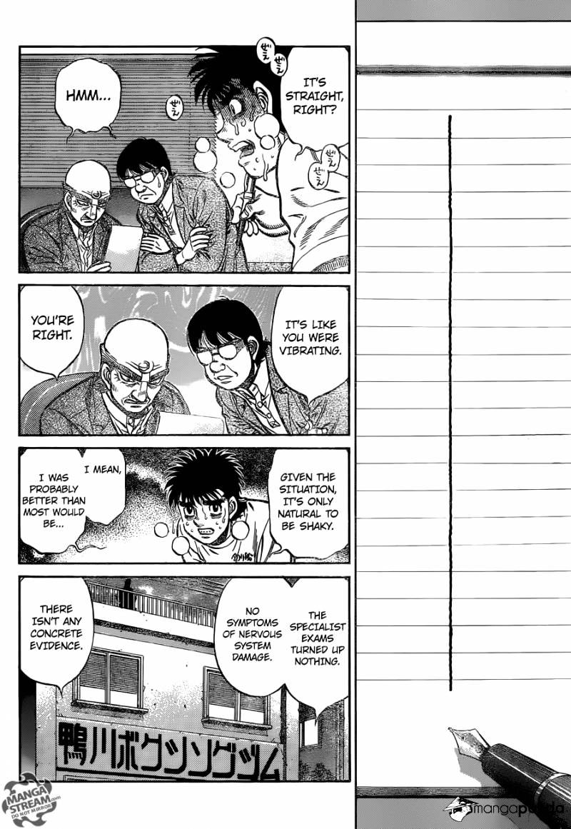 Hajime No Ippo - Chapter 1154 : The Line Of The Paper