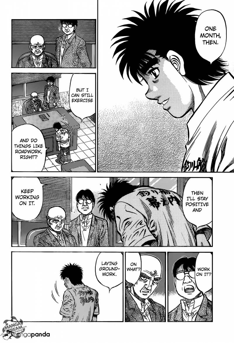 Hajime No Ippo - Chapter 1154 : The Line Of The Paper