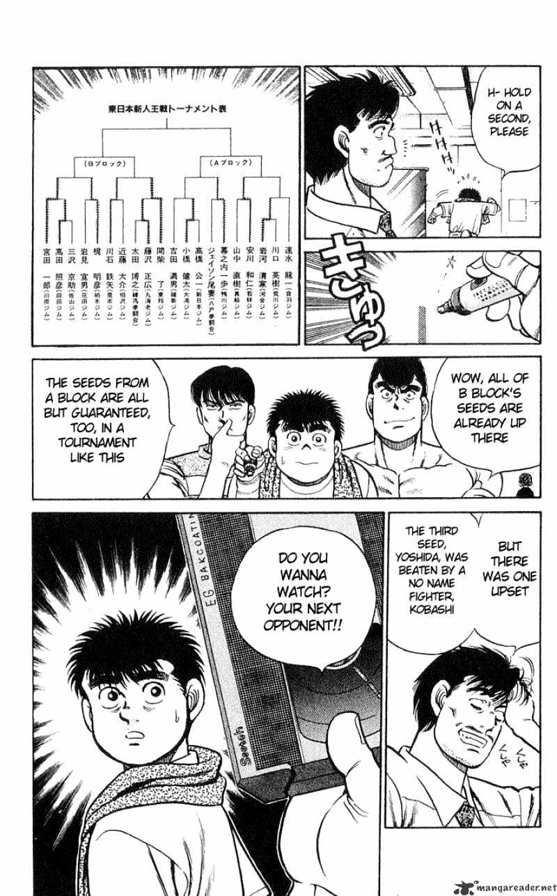 Hajime No Ippo - Chapter 37 : Hustle