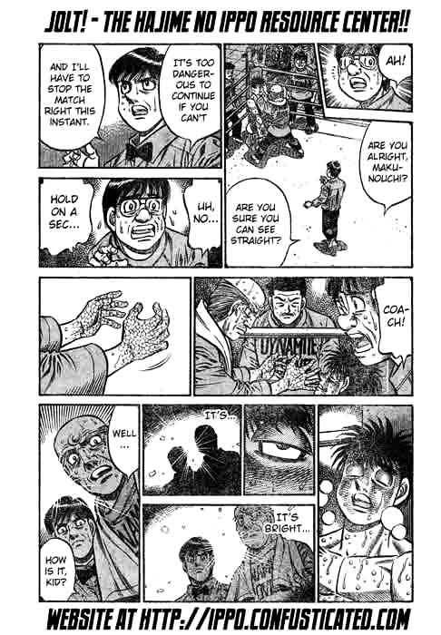 Hajime No Ippo - Chapter 785 : Preparing To Enter The Ring