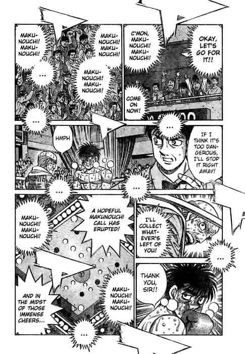 Hajime No Ippo - Chapter 785 : Preparing To Enter The Ring