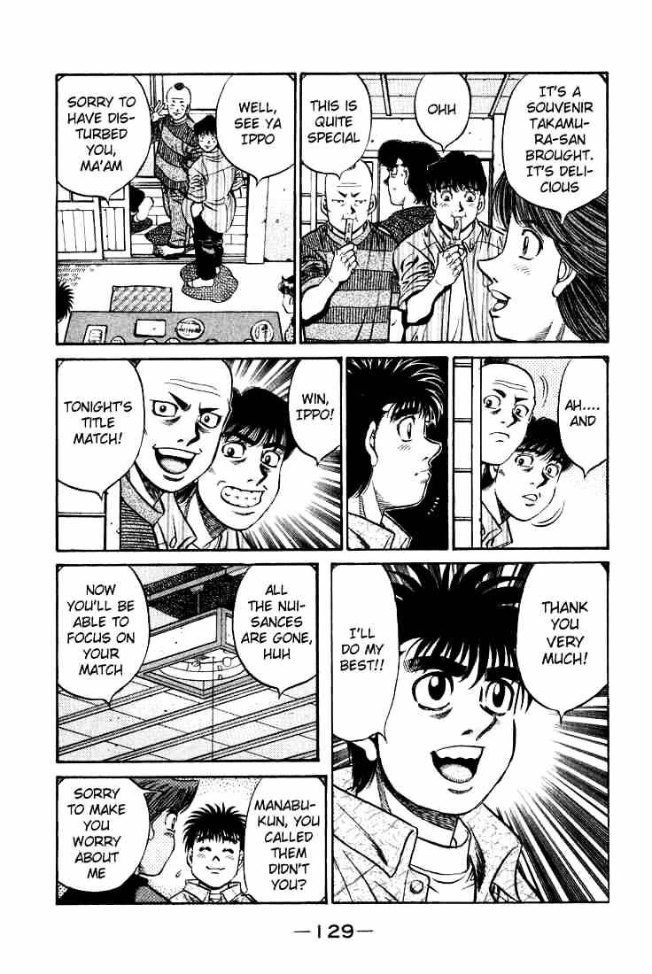 Hajime No Ippo - Chapter 580 : Before The Fight