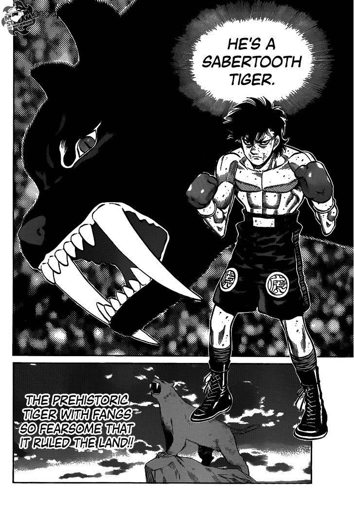 Hajime No Ippo - Chapter 1087 : The Prehistoric Tiger