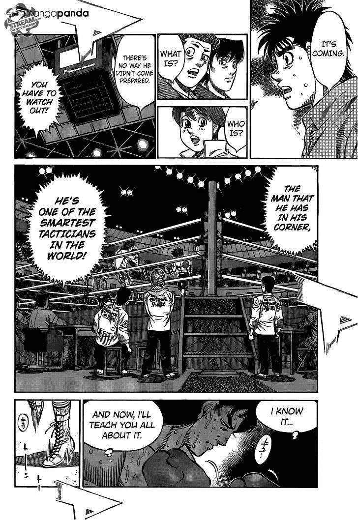 Hajime No Ippo - Chapter 1087 : The Prehistoric Tiger