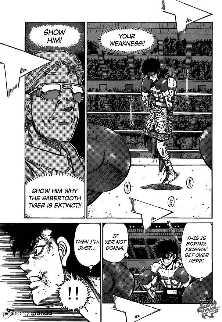 Hajime No Ippo - Chapter 1087 : The Prehistoric Tiger