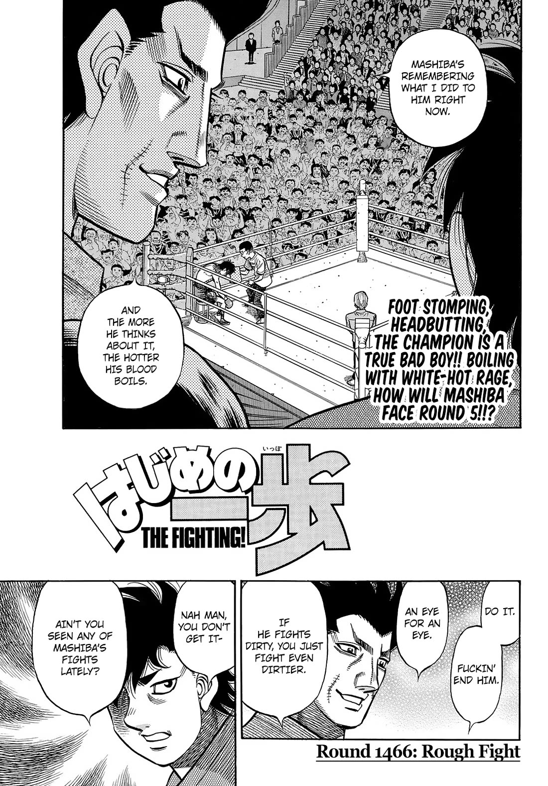 Hajime No Ippo - Chapter 1466: Rough Fights