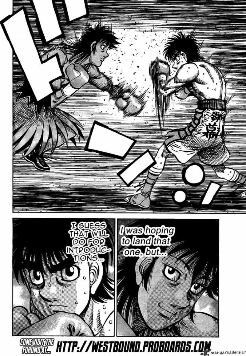 Hajime No Ippo - Chapter 865 : Higher Upper Class Image