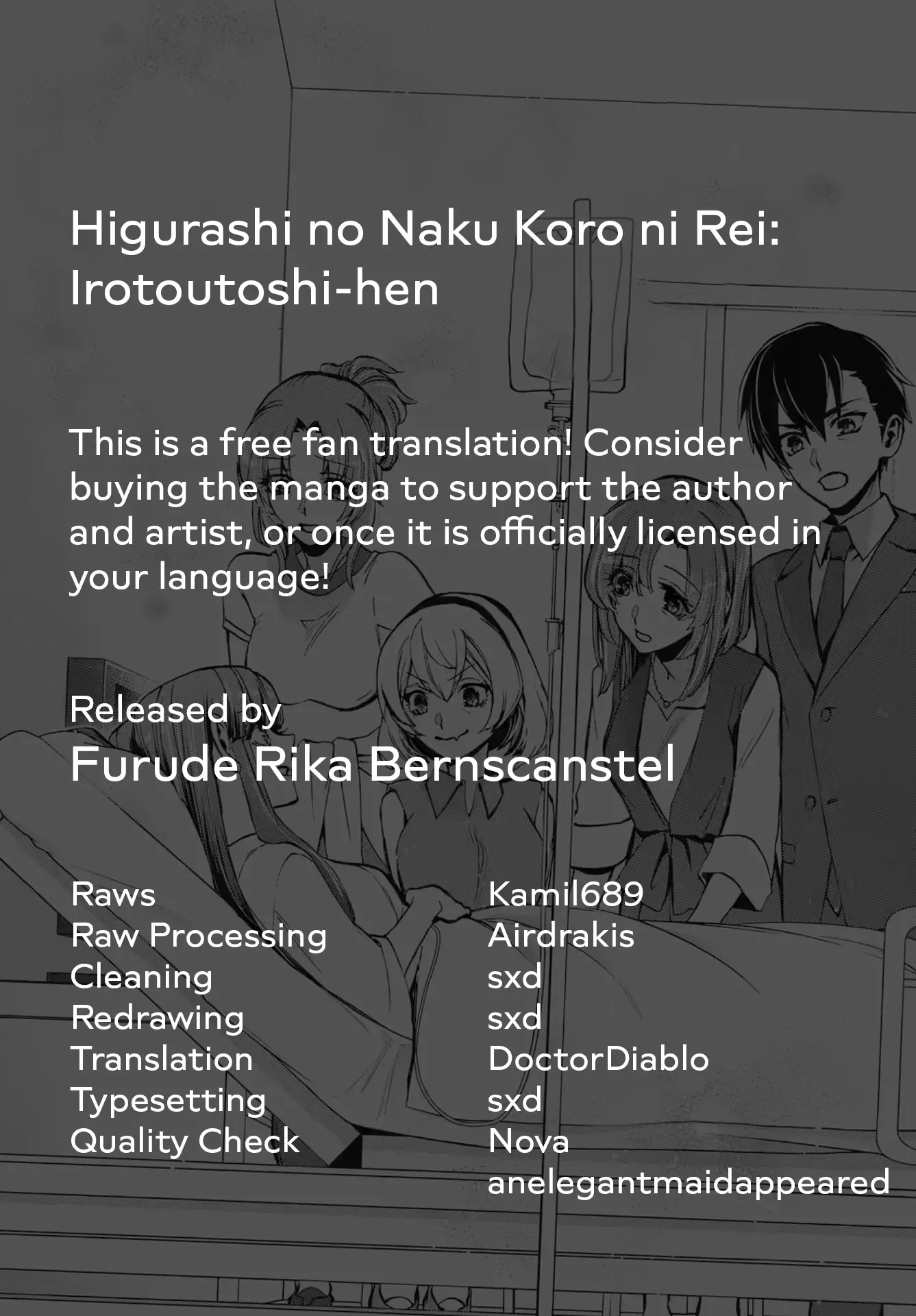 Higurashi No Naku Koro Ni Rei - Irotoutoshi-Hen - Vol.4 Chapter 18.1