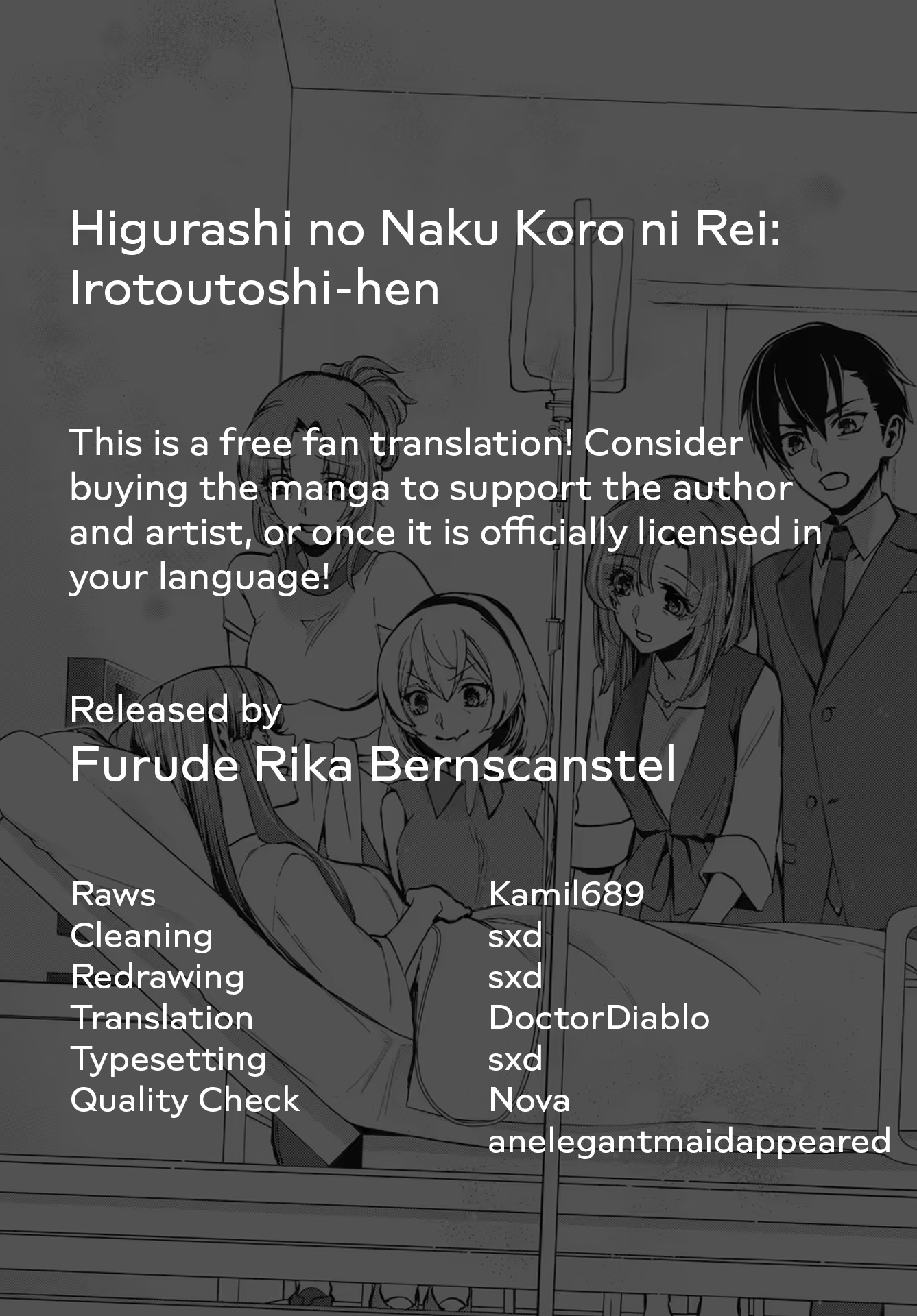 Higurashi No Naku Koro Ni Rei - Irotoutoshi-Hen - Vol.1 Chapter 1