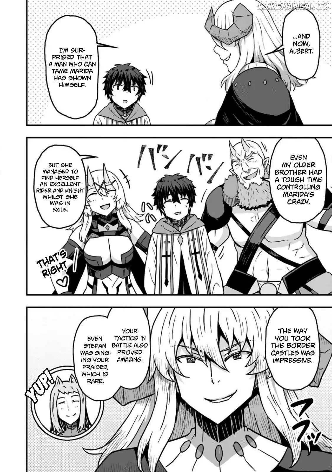 Isekai Saikyou No Yome Desu Ga, Yoru No Tatakai Wa Ore No Hou Ga Tsuyoi You Desu ~Chiryaku O Ikashite Nariagaru Harem Senki~ - Chapter 8