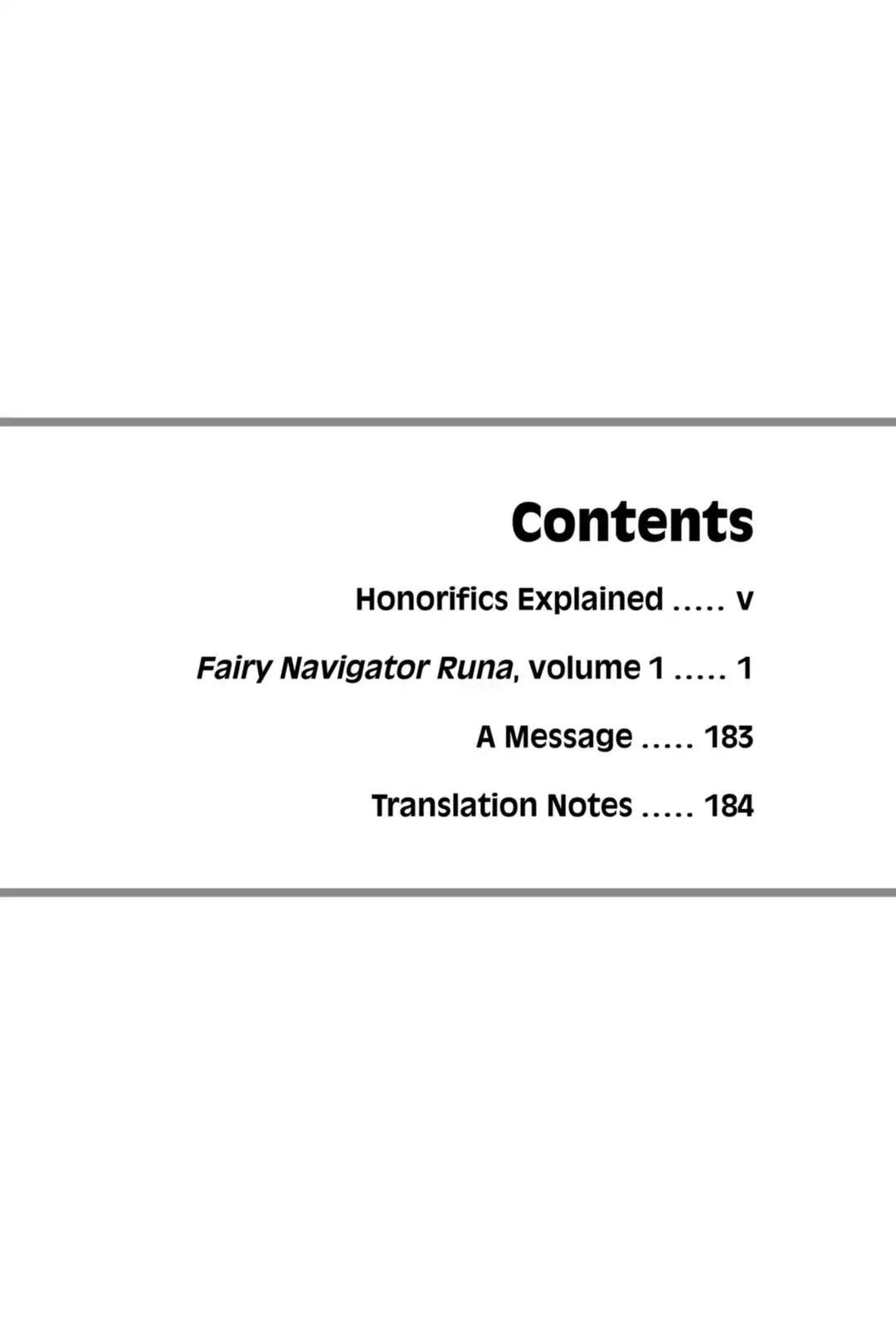 Fairy Navigator Runa - Vol.1 Chapter 1: The Door Is Opened