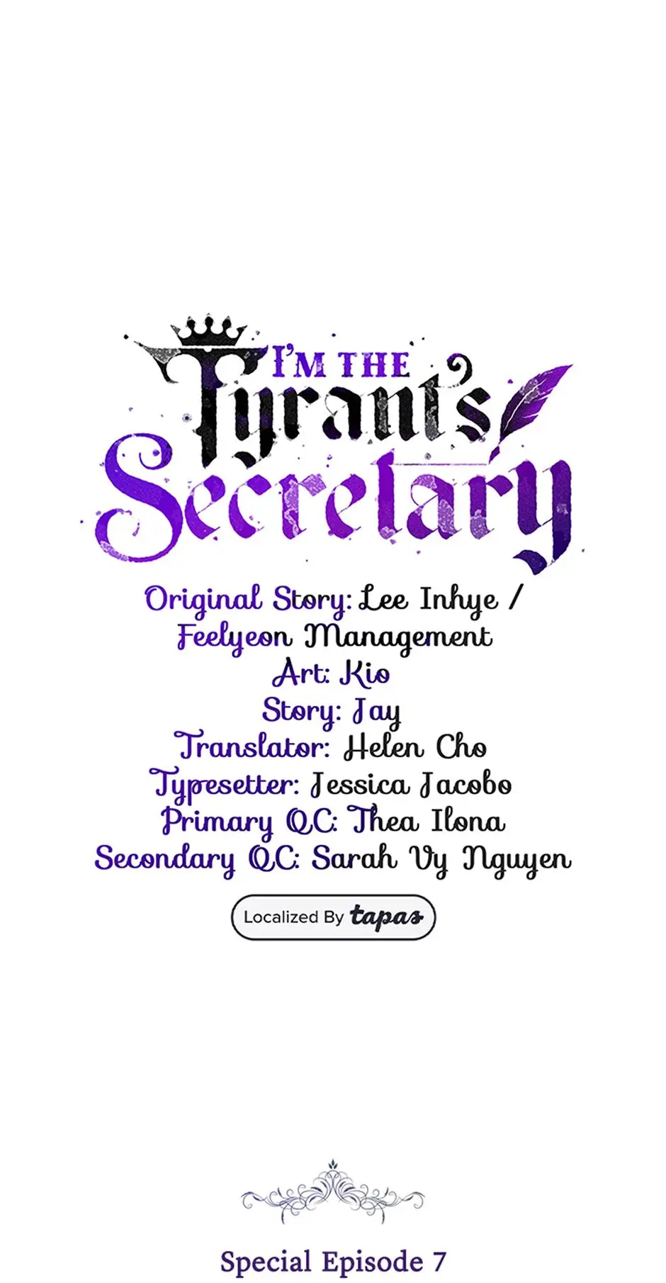 I'm The Tyrant's Secretary - Chapter 117