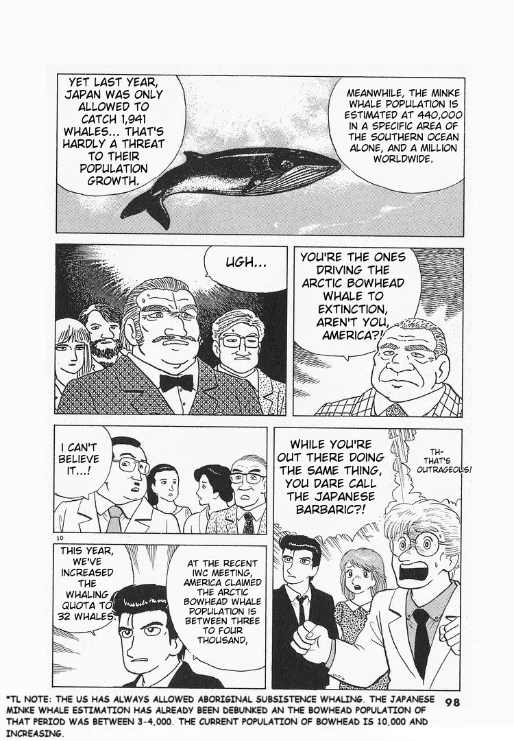 Oishinbo - Vol.13 Chapter 116: Battle Of The Whales (Part 5)