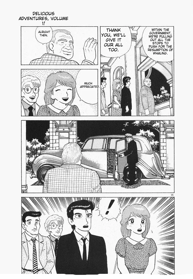 Oishinbo - Vol.13 Chapter 116: Battle Of The Whales (Part 5)