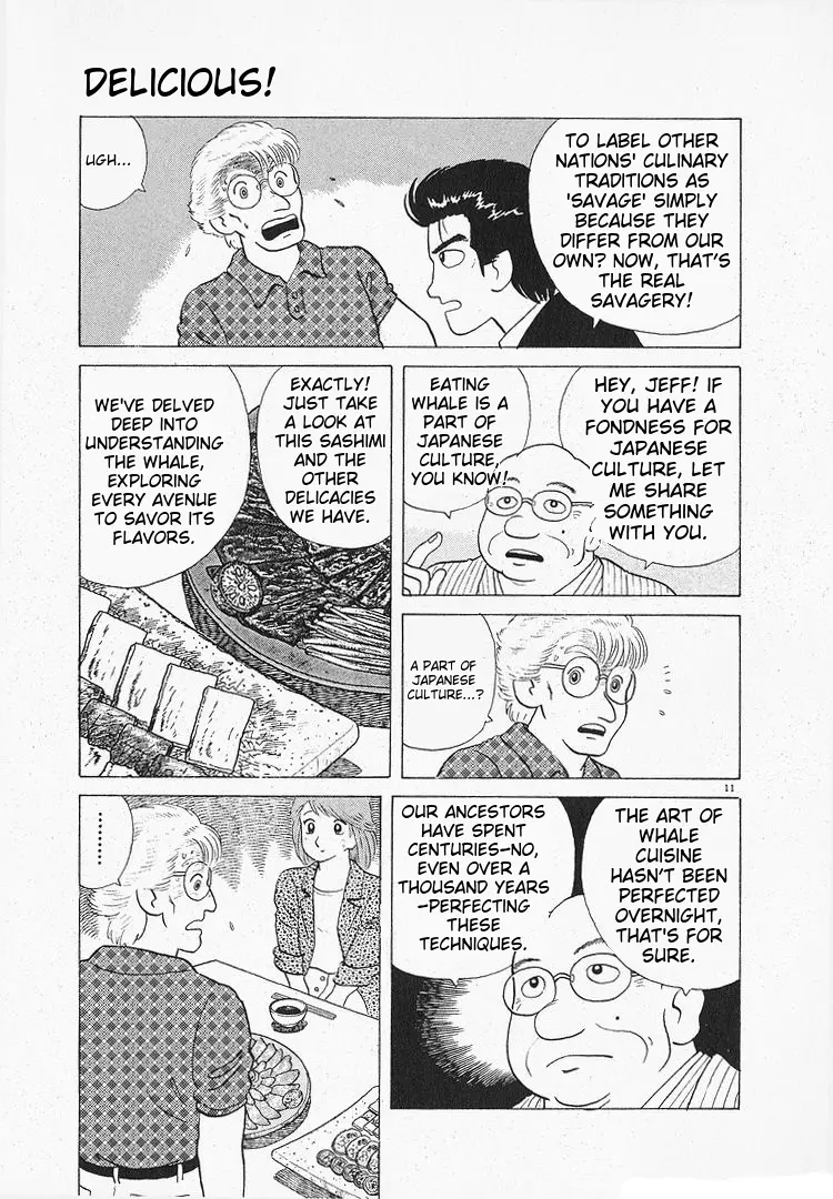 Oishinbo - Vol.13 Chapter 113: Battle Of The Whales (Part 2)