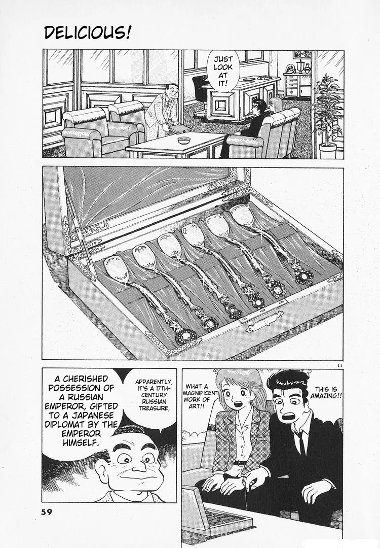 Oishinbo - Vol.12 Chapter 104: The Meaning Of Gold