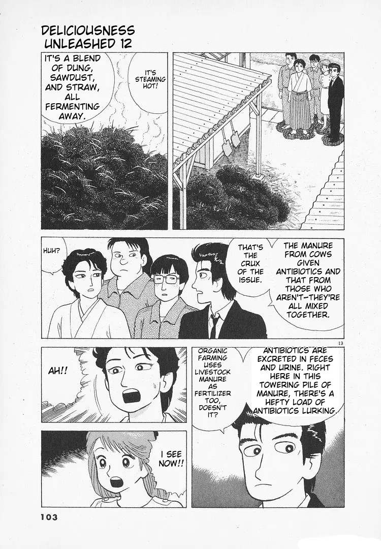 Oishinbo - Vol.12 Chapter 106: Brown Rice Vs White Rice (Part 2)