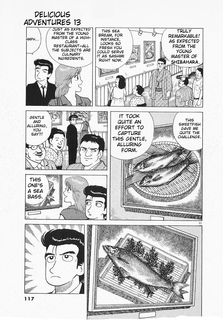 Oishinbo - Vol.13 Chapter 117: Cooking & Painting