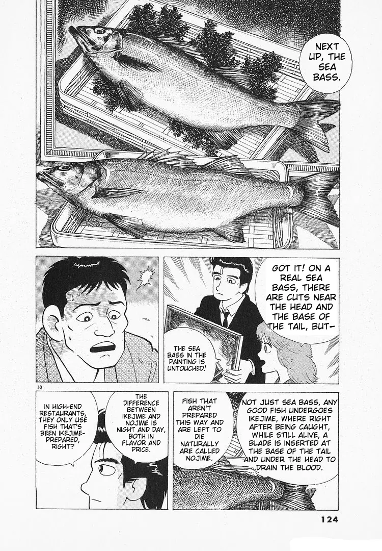 Oishinbo - Vol.13 Chapter 117: Cooking & Painting