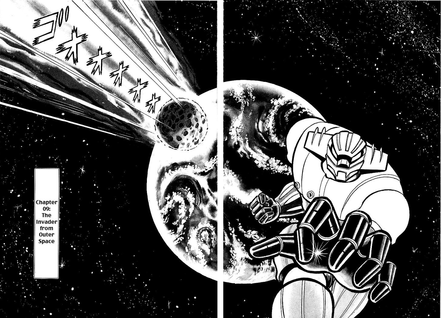 Koutetsu Jeeg - Vol.1 Chapter 9 : The Invader From Outer Space