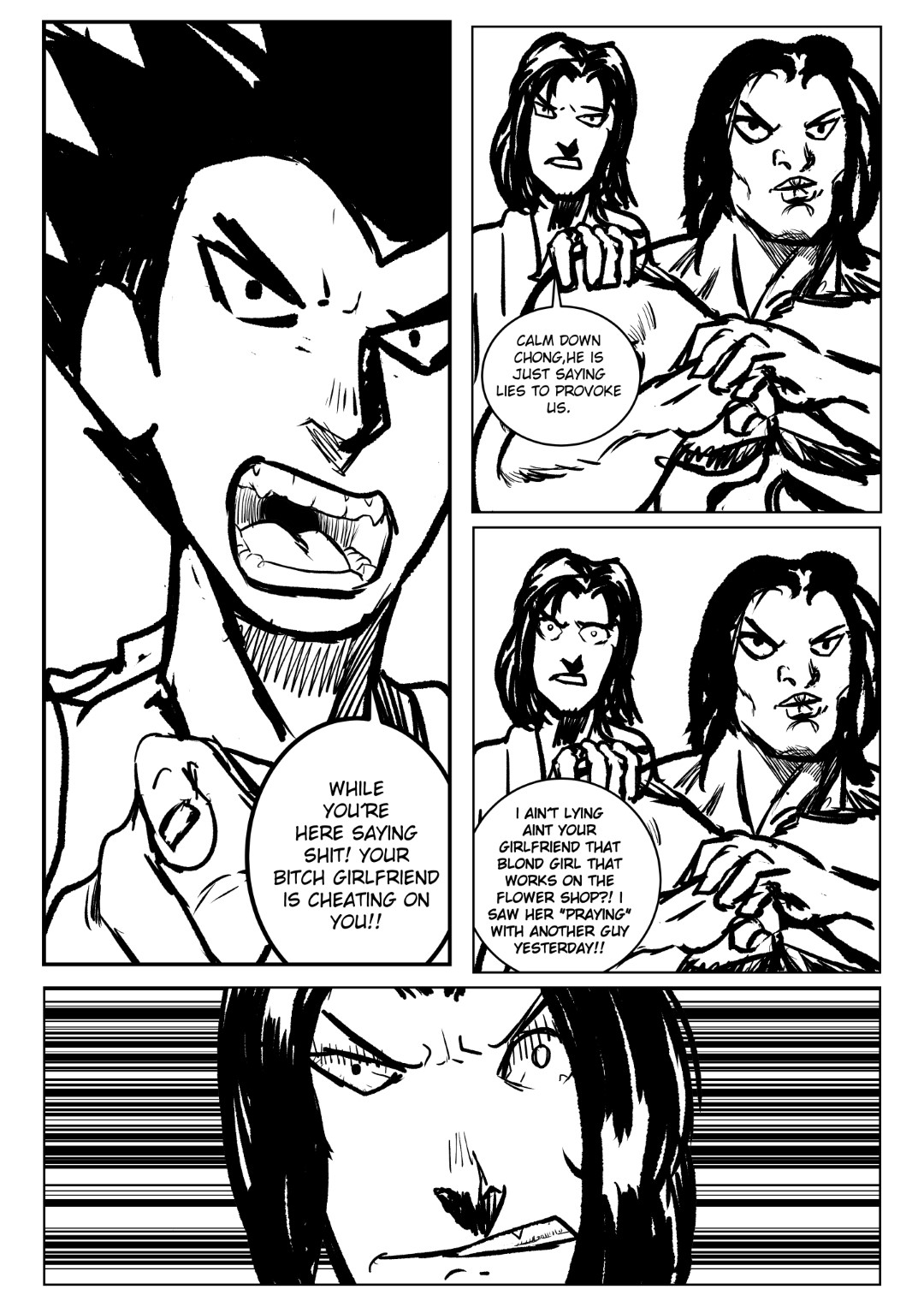 B.a.t/Broken Angel Theory - Vol.2 Chapter 8: Deshi Origins 2 (Sketch Version)