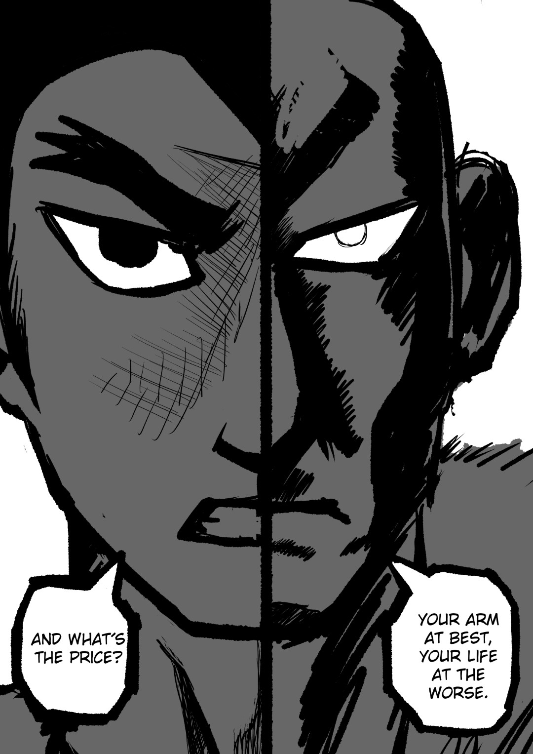 B.a.t/Broken Angel Theory - Vol.2 Chapter 8: Deshi Origins 2 (Sketch Version)