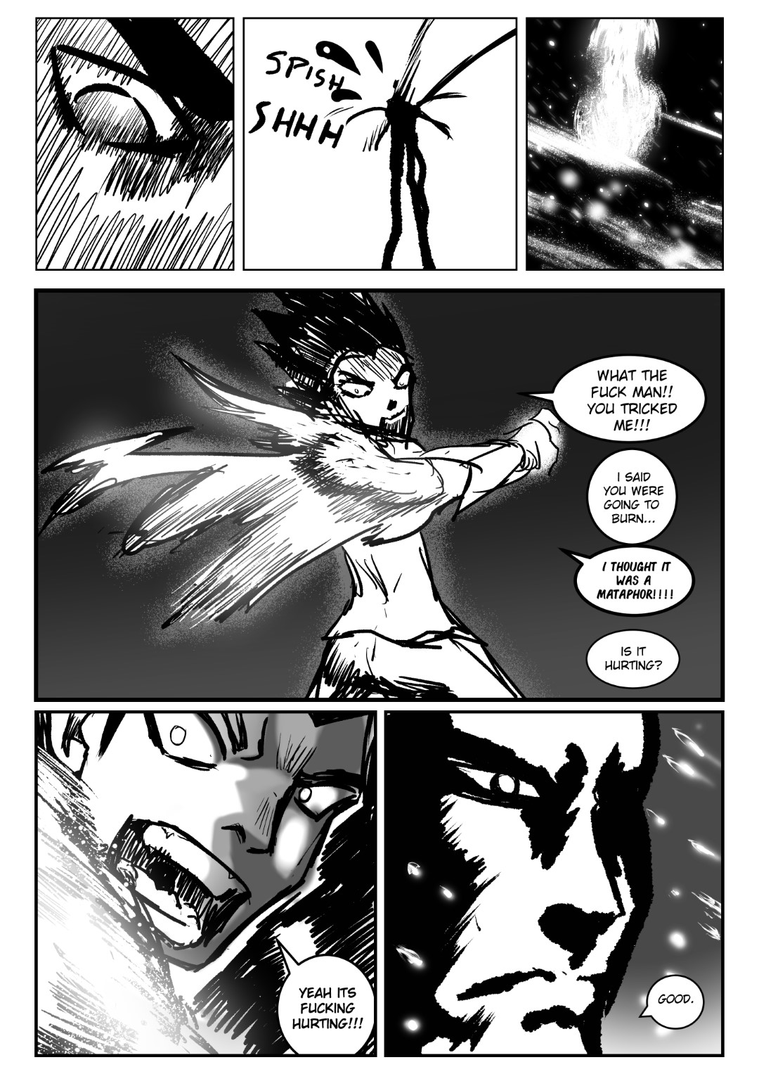 B.a.t/Broken Angel Theory - Vol.2 Chapter 8: Deshi Origins 2 (Sketch Version)