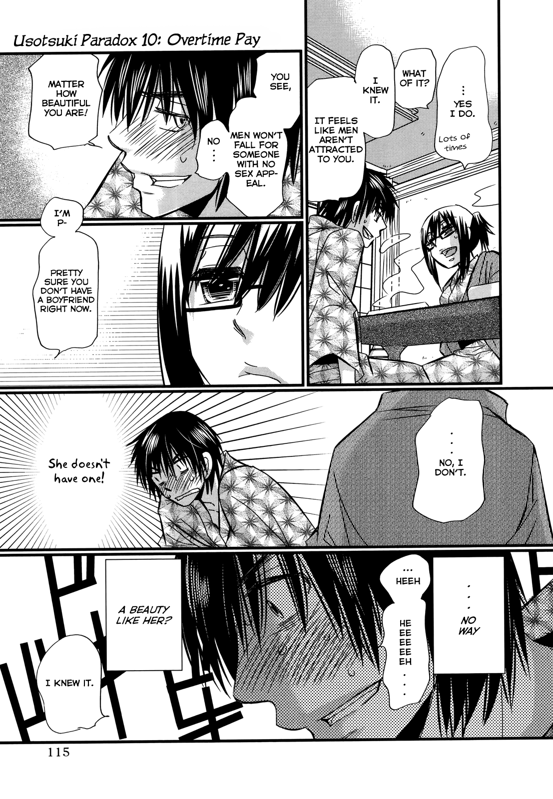 Usotsuki Paradox - Vol.10 Chapter 74.5: Overtime Pay 10 Ikari Mai S Case