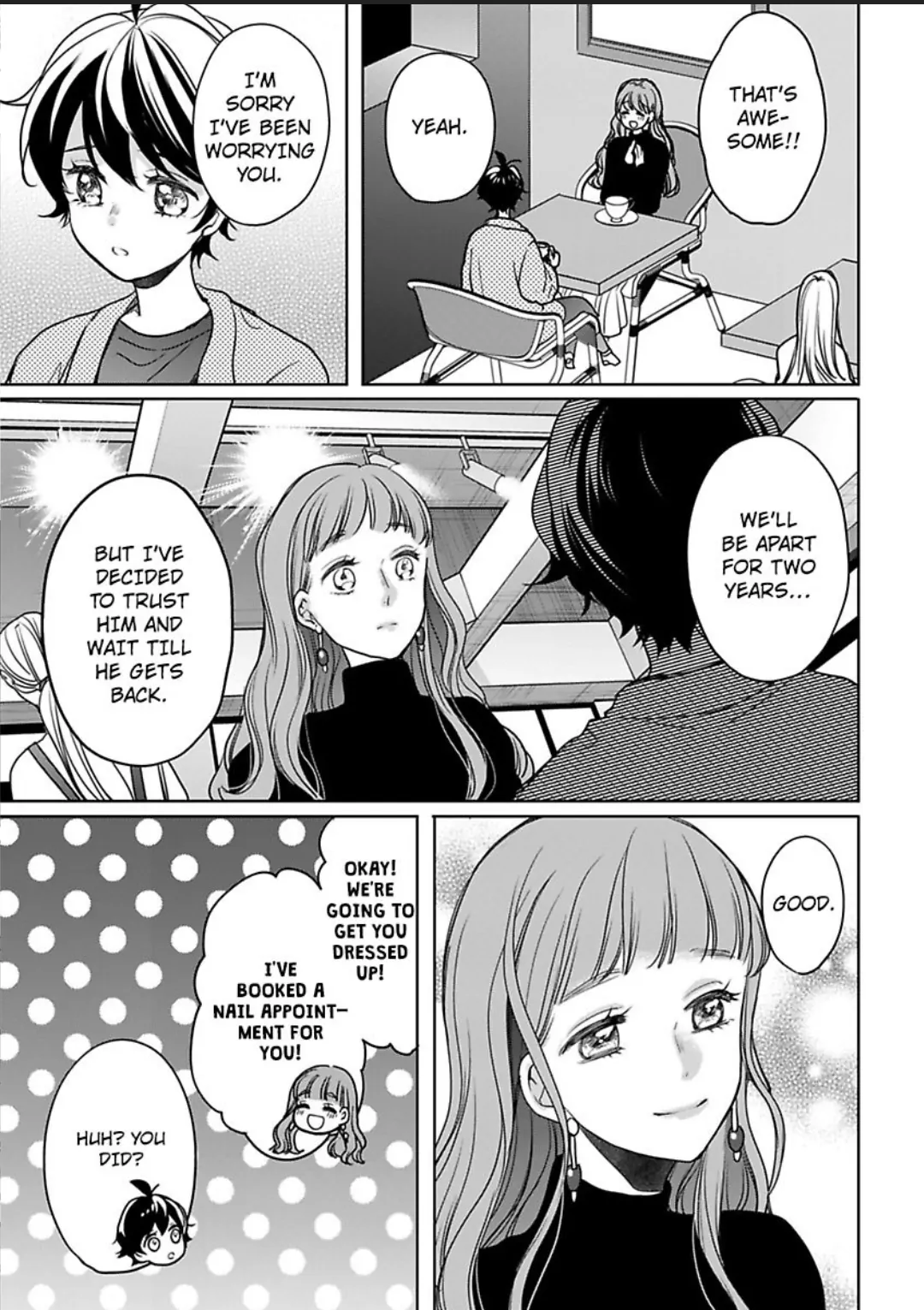 Chippai Kanojo To Bijin Kareshi - Chapter 36