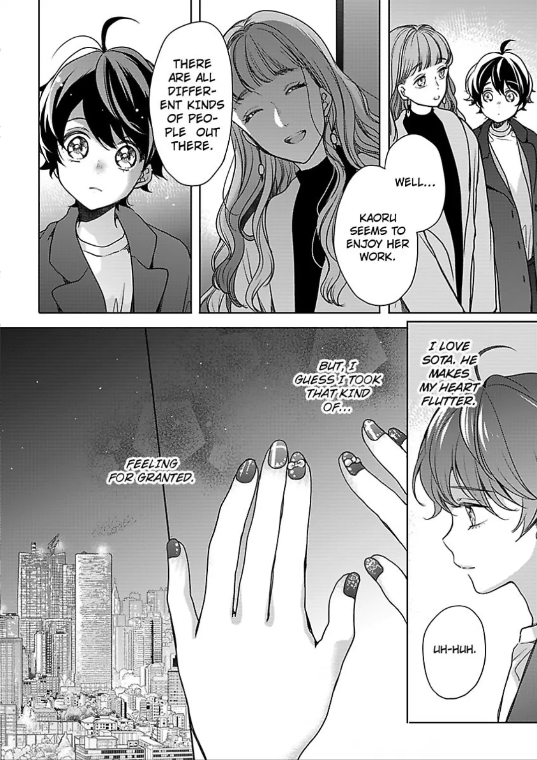 Chippai Kanojo To Bijin Kareshi - Chapter 37