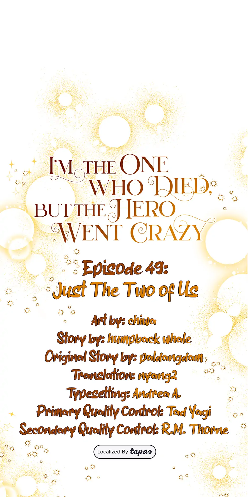 The Hero Went Crazy Even Though I’m The One Who Died - Chapter 49