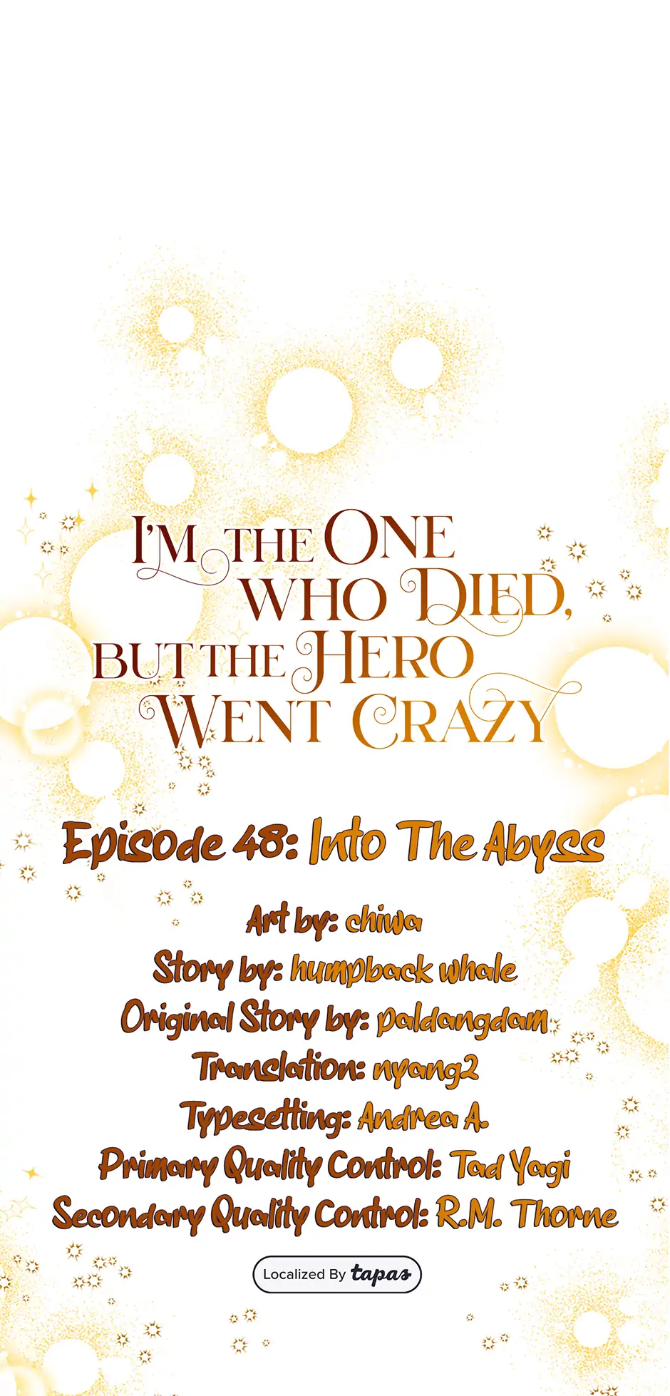 The Hero Went Crazy Even Though I’m The One Who Died - Chapter 48