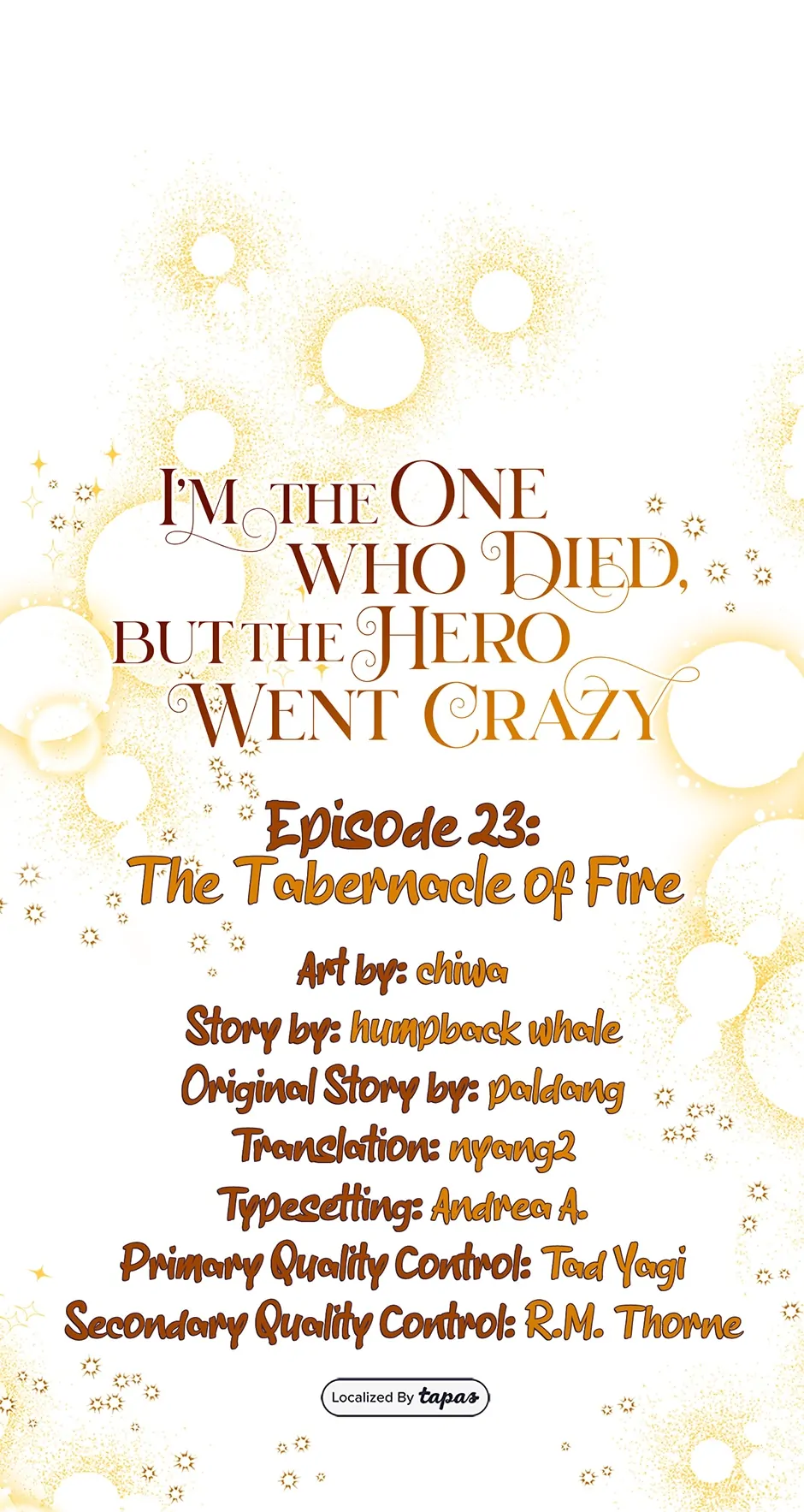 The Hero Went Crazy Even Though I’m The One Who Died - Chapter 23