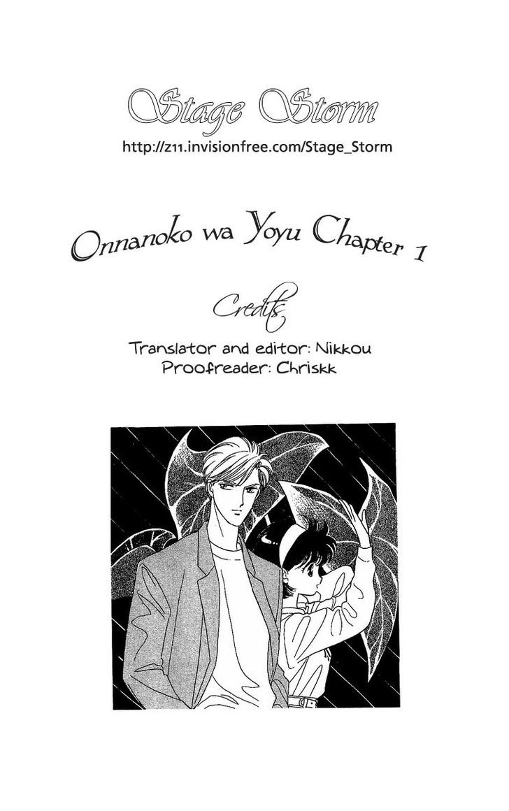 Onnanoko Wa Yoyuu! - Vol.1 Chapter 1 : Girls Need To Be Self-Composed!