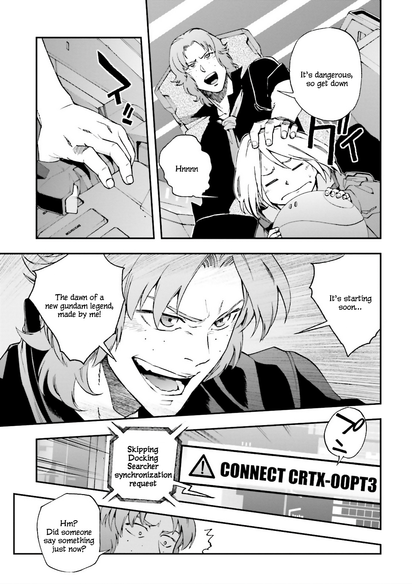 Mobile Suit Gundam U.c.0096 - Last Sun - Vol.5 Chapter 23: Retrieving G-First