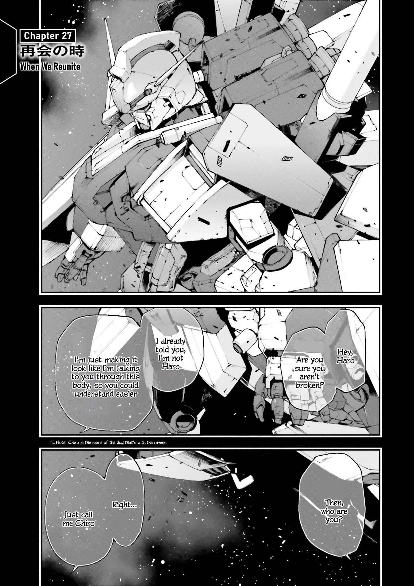 Mobile Suit Gundam U.c.0096 - Last Sun - Vol.6 Chapter 27: When We Reunite