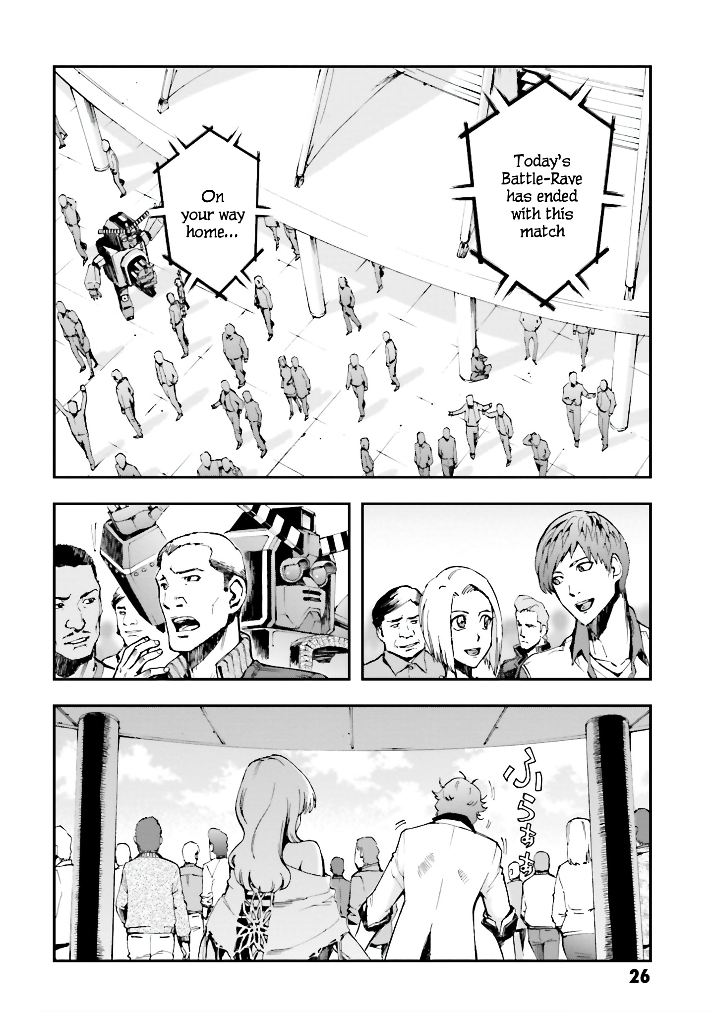 Mobile Suit Gundam U.c.0096 - Last Sun - Vol.5 Chapter 21: Reunion