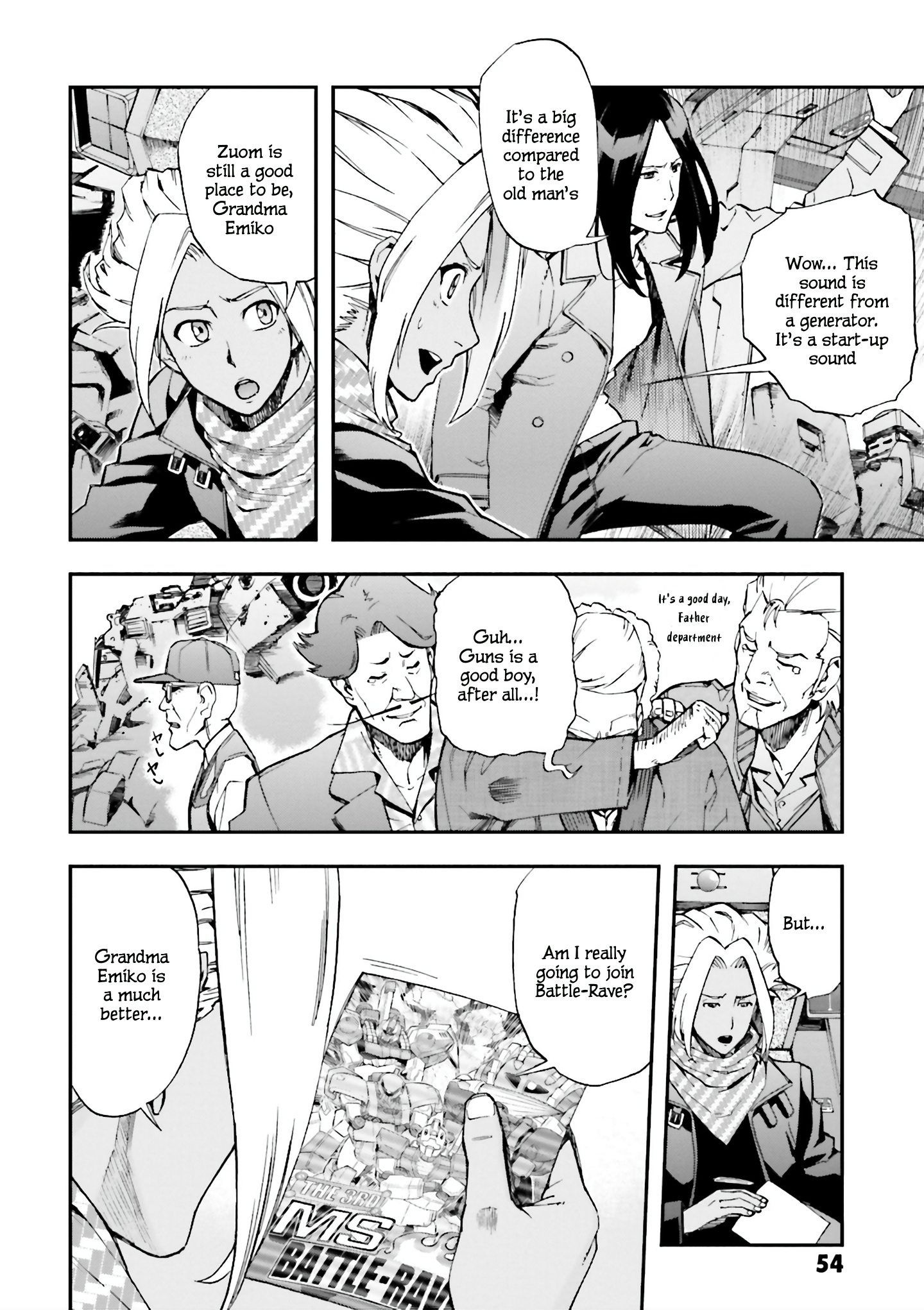 Mobile Suit Gundam U.c.0096 - Last Sun - Vol.5 Chapter 21: Reunion