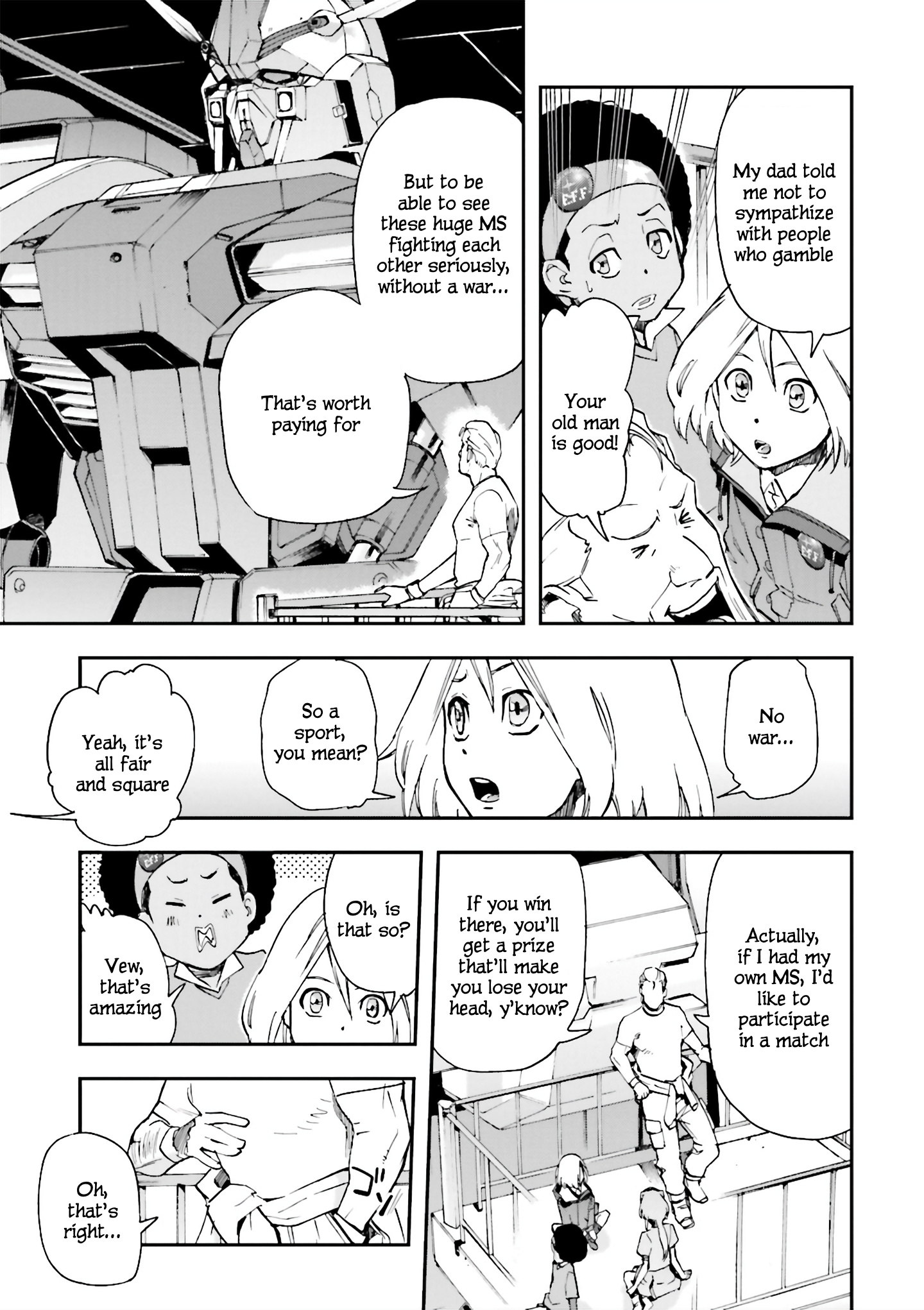 Mobile Suit Gundam U.c.0096 - Last Sun - Vol.5 Chapter 20: Battle-Rave