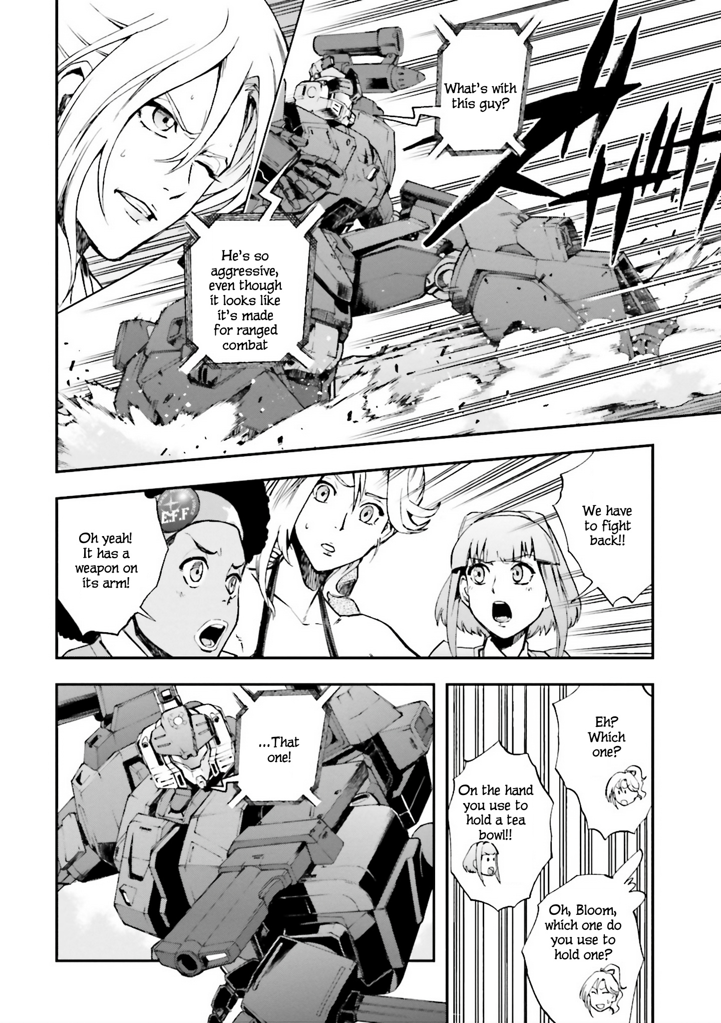 Mobile Suit Gundam U.c.0096 - Last Sun - Vol.5 Chapter 22: Double-Barreled