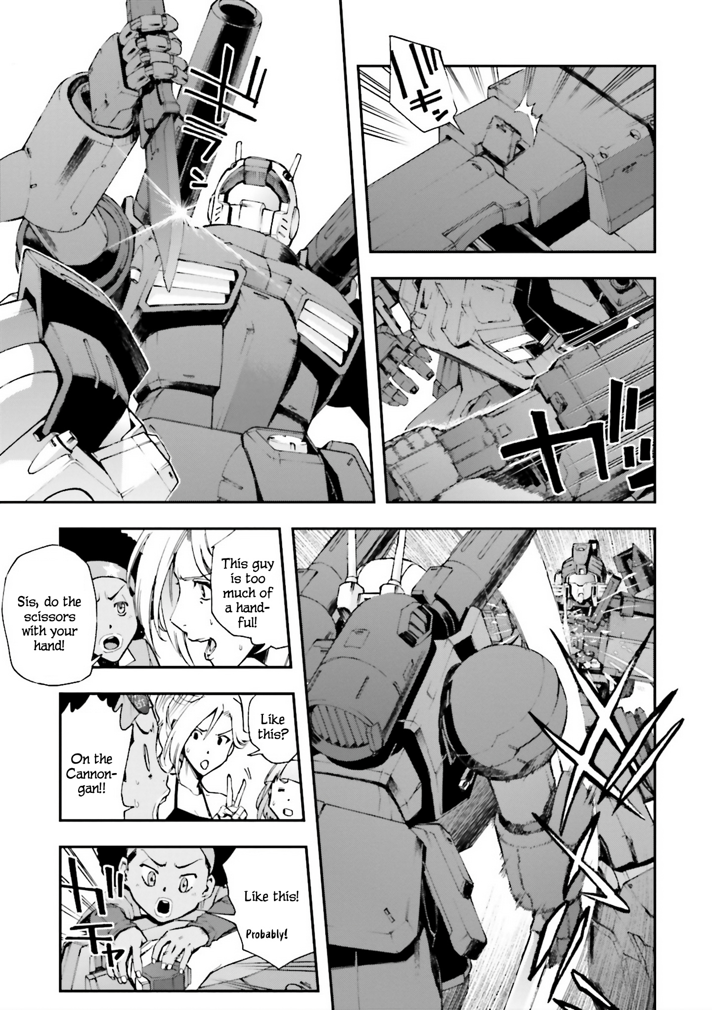 Mobile Suit Gundam U.c.0096 - Last Sun - Vol.5 Chapter 22: Double-Barreled