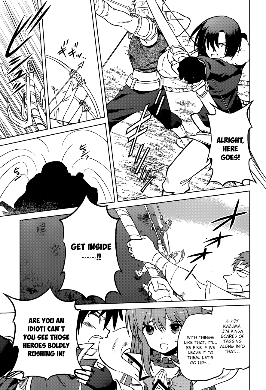 Kono Subarashii Sekai Ni Shukufuku O! - Vol.4 Chapter 20: A Final Flame For This Ridiculous Fortress!?